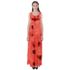 Watermelon 3 Empire Waist Maxi Dress by trendistuff