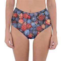 Wild Berries 1 Reversible High-waist Bikini Bottoms by trendistuff