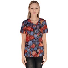 Wild Berries 1 Scrub Top by trendistuff