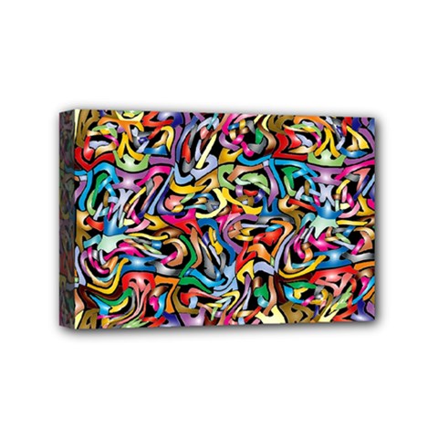 Artwork By Patrick-colorful-8 Mini Canvas 6  X 4  by ArtworkByPatrick