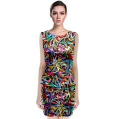 Artwork By Patrick-colorful-8 Classic Sleeveless Midi Dress by ArtworkByPatrick