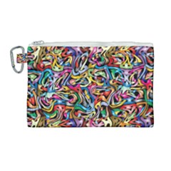 Artwork By Patrick-colorful-8 Canvas Cosmetic Bag (large) by ArtworkByPatrick