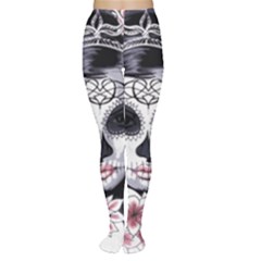 Day Of The Dead Tights by StarvingArtisan