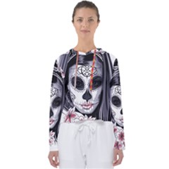 Day Of The Dead Sugar Skull Women s Slouchy Sweat by StarvingArtisan