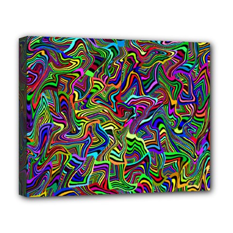 Artwork By Patrick-colorful-9 Deluxe Canvas 20  X 16   by ArtworkByPatrick