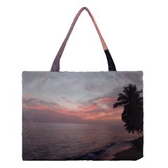 Red Sunset Rincon Puerto Rico Medium Tote Bag by StarvingArtisan