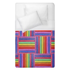 Artwork By Patrick-squares Duvet Cover (single Size) by ArtworkByPatrick