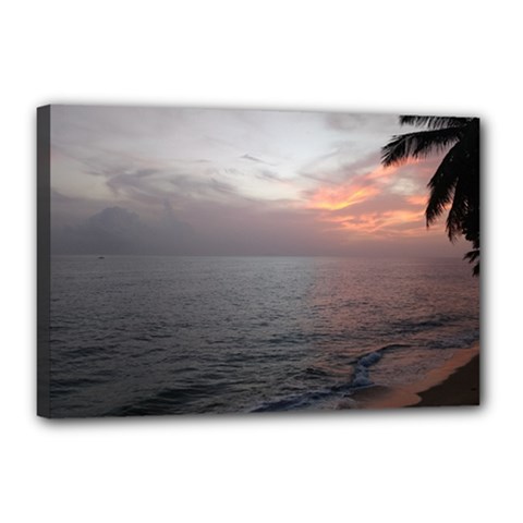 Sunset Canvas 18  X 12  by StarvingArtisan