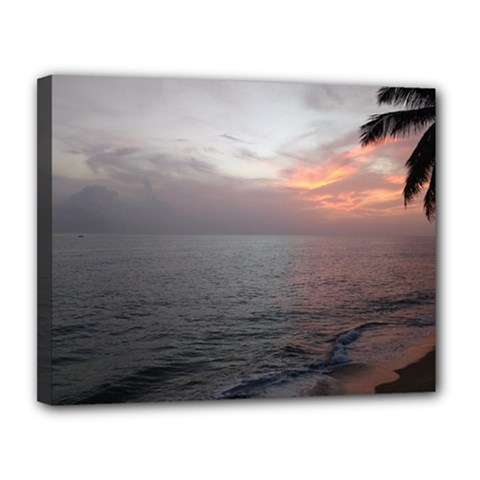 Sunset Canvas 14  X 11  by StarvingArtisan