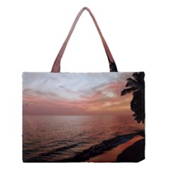 Sunset On Rincon Puerto Rico Medium Tote Bag by StarvingArtisan