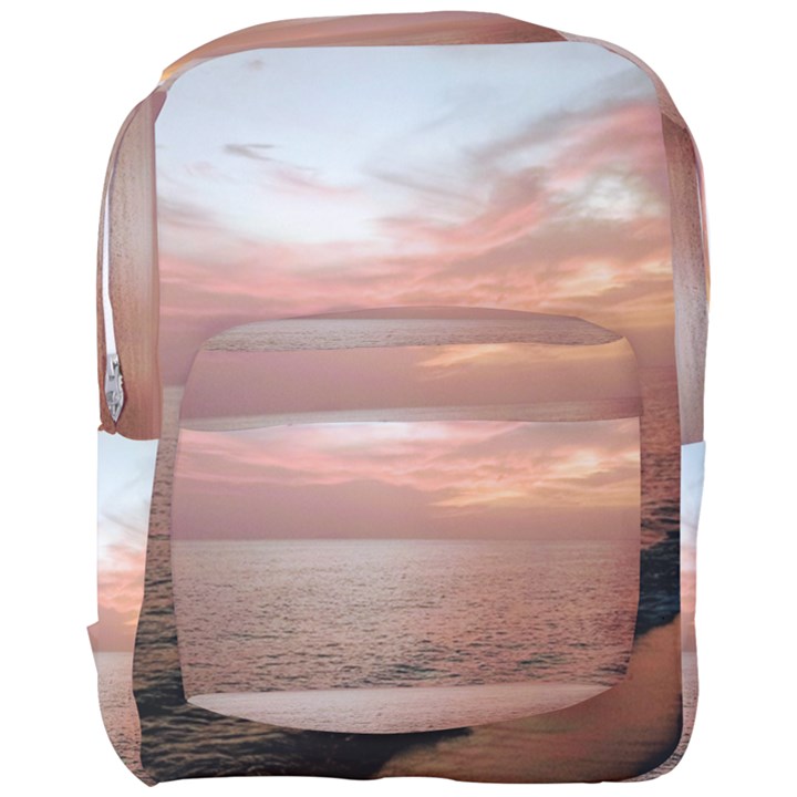 Sunset On Rincon Puerto Rico Full Print Backpack