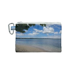 Isla Puerto Rico Canvas Cosmetic Bag (small) by StarvingArtisan