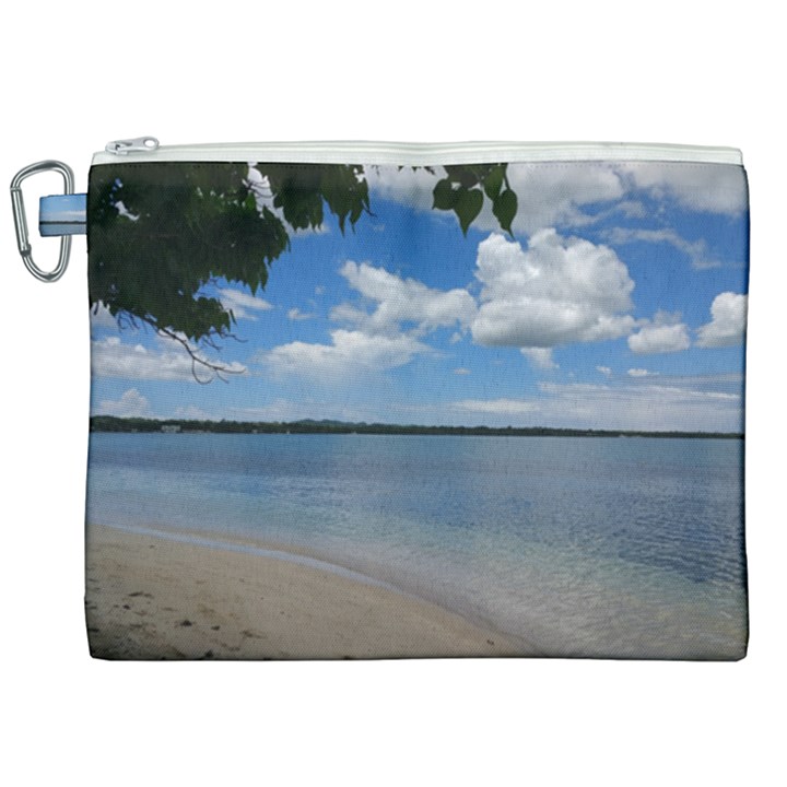 Isla Puerto Rico Canvas Cosmetic Bag (XXL)