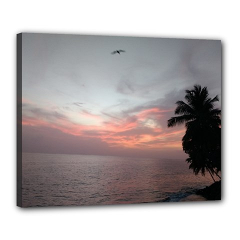 Puerto Rico Sunset Canvas 20  X 16  by StarvingArtisan