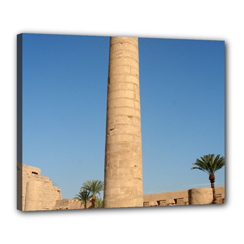 Temple Of Karnak Luxor Egypt  Canvas 20  X 16  by StarvingArtisan