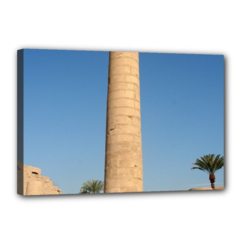 Temple Of Karnak Luxor Egypt  Canvas 18  X 12  by StarvingArtisan