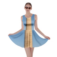 Temple Of Karnak Luxor Egypt  Skater Dress by StarvingArtisan