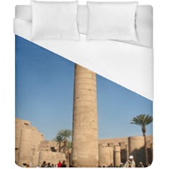 Temple Of Karnak Luxor Egypt  Duvet Cover (california King Size) by StarvingArtisan