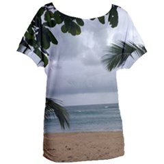 Through The Trees  Women s Oversized Tee