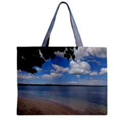 Isla Puerto Rico Zipper Mini Tote Bag by StarvingArtisan