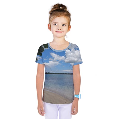 Isla Puerto Rico Kids  One Piece Tee by StarvingArtisan