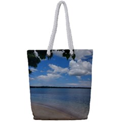 Isla Puerto Rico Full Print Rope Handle Tote (small) by StarvingArtisan