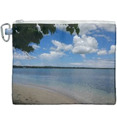 Isla Puerto Rico Canvas Cosmetic Bag (xxxl) by StarvingArtisan