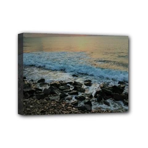 Aquadillia Puerto Rico  Mini Canvas 7  X 5  by StarvingArtisan