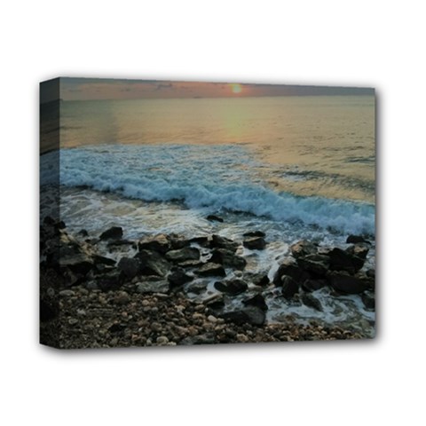 Aquadillia Puerto Rico  Deluxe Canvas 14  X 11  by StarvingArtisan