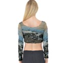 Aquadillia Puerto Rico  Long Sleeve Crop Top View2