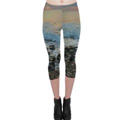 Aquadillia Puerto Rico  Capri Leggings  by StarvingArtisan