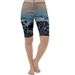 Aquadillia Puerto Rico  Cropped Leggings  by StarvingArtisan