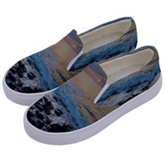 Aquadillia Puerto Rico  Kids  Canvas Slip Ons by StarvingArtisan