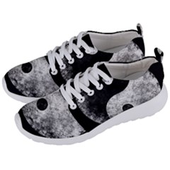 Grunge Yin Yang Men s Lightweight Sports Shoes by Valentinaart