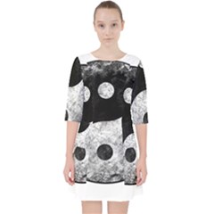 Grunge Yin Yang Pocket Dress by Valentinaart