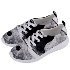 Grunge Yin Yang Women s Lightweight Sports Shoes