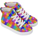 COLORFUL-10 Kid s Hi-Top Skate Sneakers View3