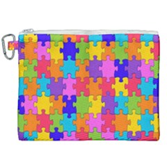 Colorful-10 Canvas Cosmetic Bag (xxl)