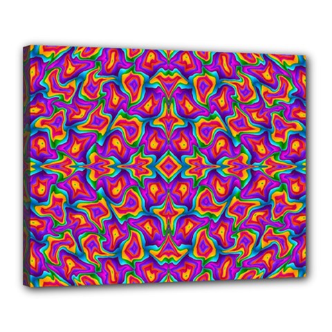 Colorful-11 Canvas 20  X 16  by ArtworkByPatrick