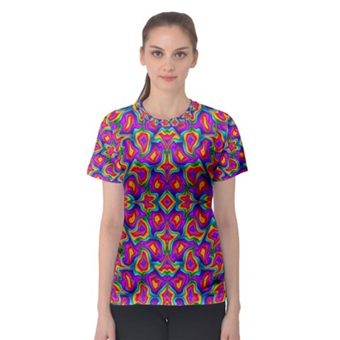 Colorful-11 Women s Sport Mesh Tee by ArtworkByPatrick