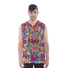 Colorful-12 Men s Basketball Tank Top by ArtworkByPatrick