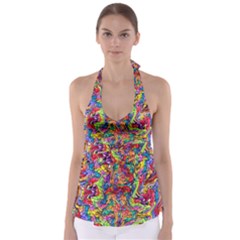 Colorful-12 Babydoll Tankini Top by ArtworkByPatrick