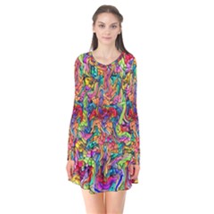 Colorful-12 Flare Dress by ArtworkByPatrick