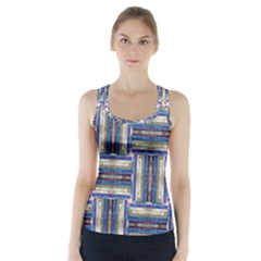 Square-2 Racer Back Sports Top by ArtworkByPatrick