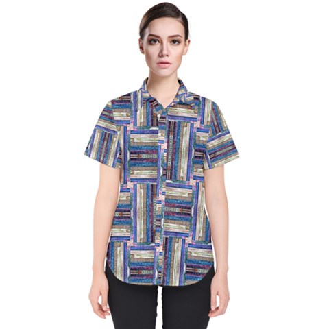 Square-2 Women s Short Sleeve Shirt by ArtworkByPatrick