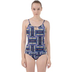 Square-2 Cut Out Top Tankini Set by ArtworkByPatrick