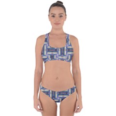 Square-2 Cross Back Hipster Bikini Set by ArtworkByPatrick