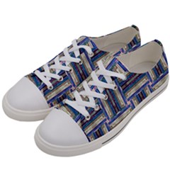 Square-2 Women s Low Top Canvas Sneakers by ArtworkByPatrick