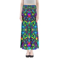 Colorful-13 Full Length Maxi Skirt by ArtworkByPatrick