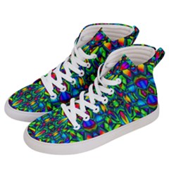 Colorful-13 Women s Hi-top Skate Sneakers